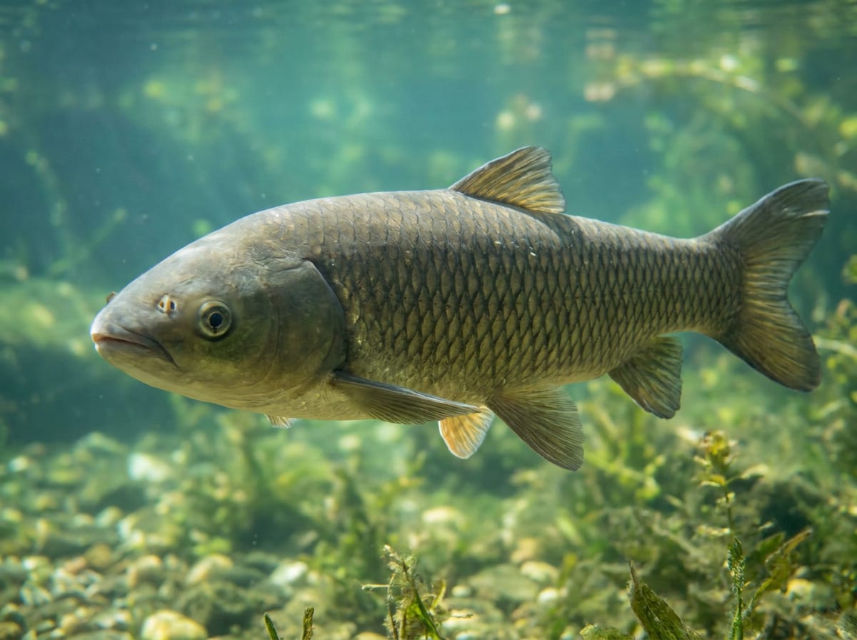 Амур белый — Ctenopharyngodon idella