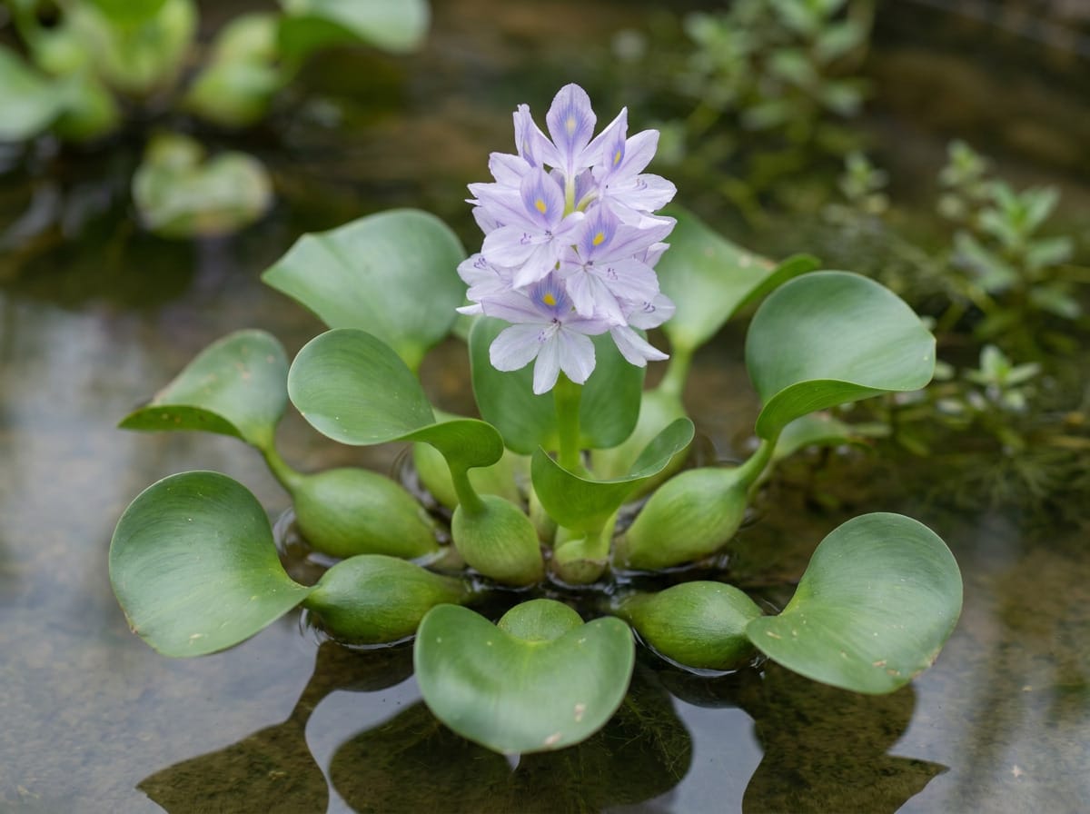 Эйхорния (водяной гиацинт) — Eichhornia crassipes